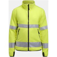 Fleecejakke Varsel 5502 Practical Gul Jobman