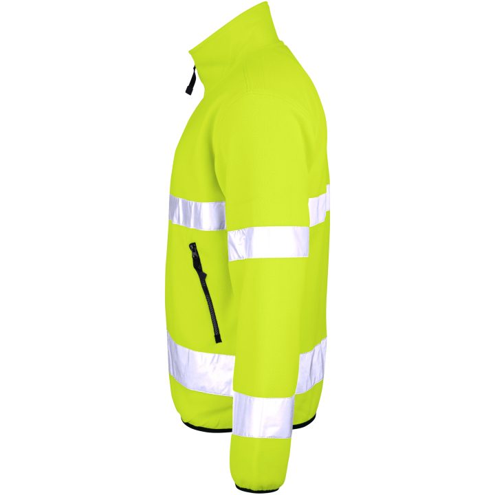 Fleecejakke Varsel 5502 Practical Gul Jobman XXXL – billede 2