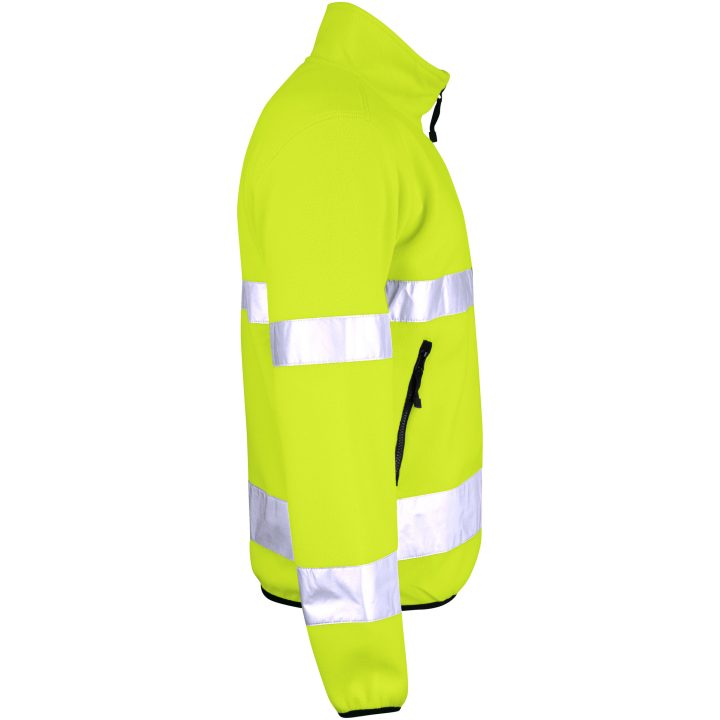 Fleecejakke Varsel 5502 Practical Gul Jobman XXXL – billede 4