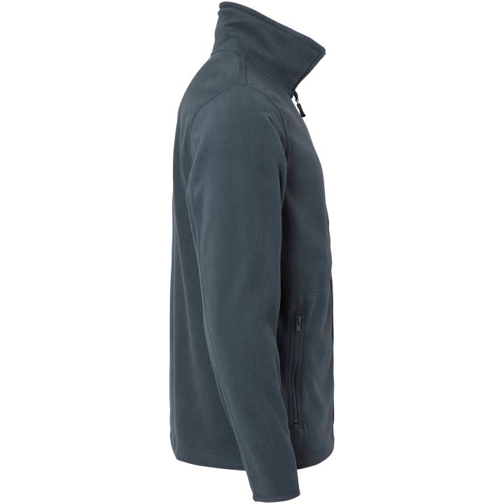 Fleecetrøje 4642 Hel-zip Sort Top Swede XS – billede 2
