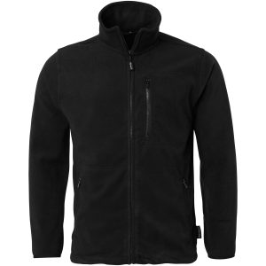 Fleecetrøje 4642 Hel-zip Sort Top Swede