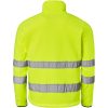 Fleecetrøje 4642 Hi-Vis Fuld Lynlås Fluorescerende Gul Top Swede XS – miniature 3