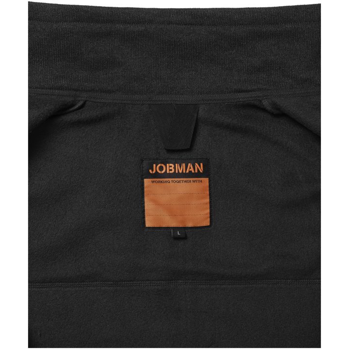 Fleeceväst 1276 Svart Jobman – billede 6