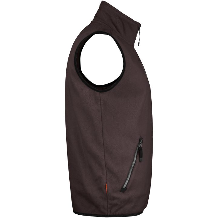 Fleecevest 7501 Practical Brun Jobman XXXL – billede 4