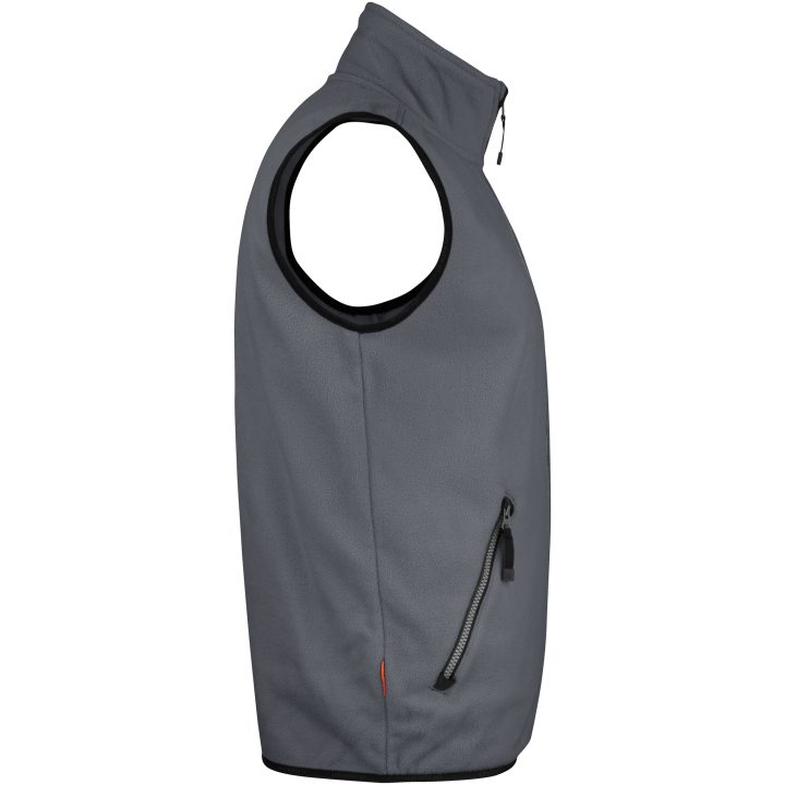 Fleecevest 7501 Practical Mørkegrå Jobman XXXL – billede 4