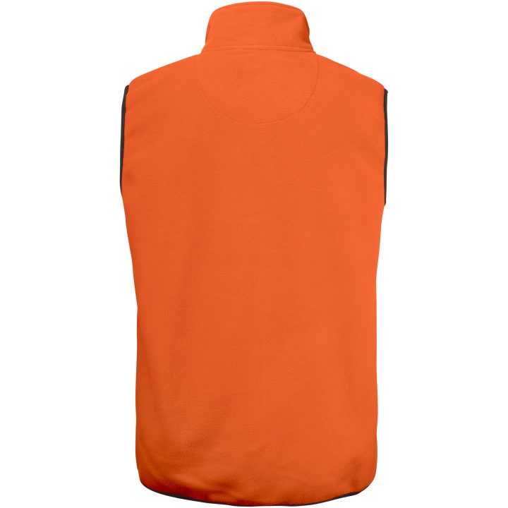 Fleecevest 7501 Practical Orange Jobman XXXL – billede 3