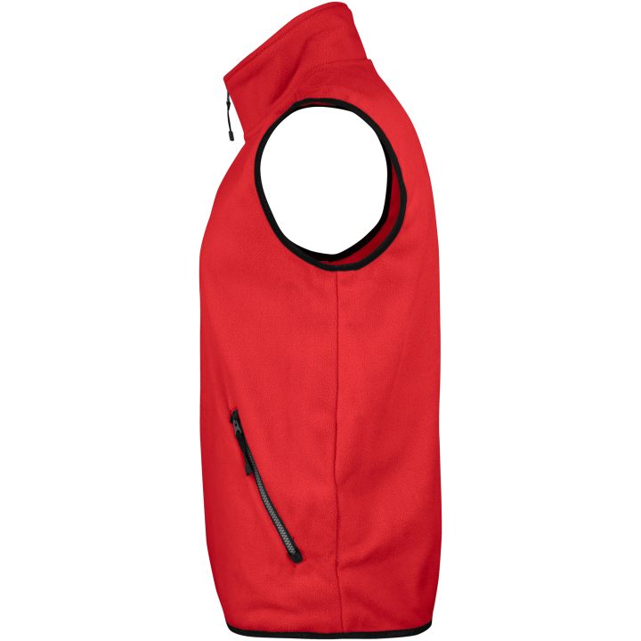 Fleecevest 7501 Practical Rød Jobman XXXL – billede 2