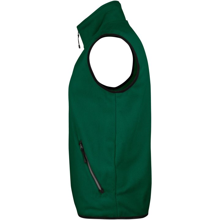 Fleecevest 7501 Practical Skovgrøn Jobman XXXL – billede 2
