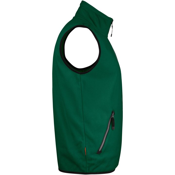 Fleecevest 7501 Practical Skovgrøn Jobman XXXL – billede 4