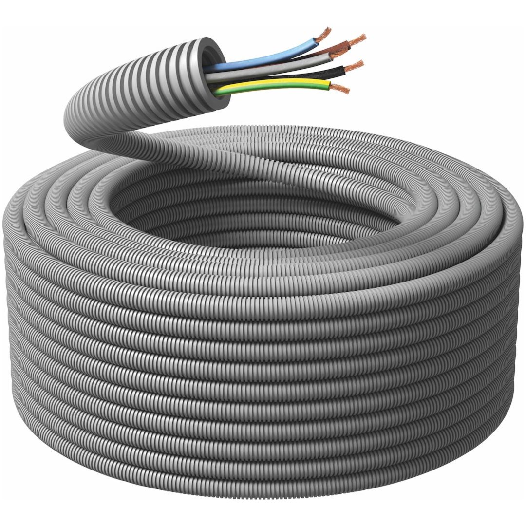 Fleksibel rør FK (H07V-R) 5G1,5 ⌀16mm, 100m, Ring MALMBERGS
