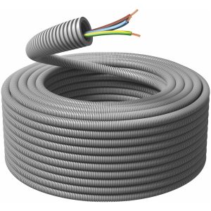Flexrør EQ (H07Z1-U) 3G1,5 ⌀16mm, 100m, Ring MALMBERGS