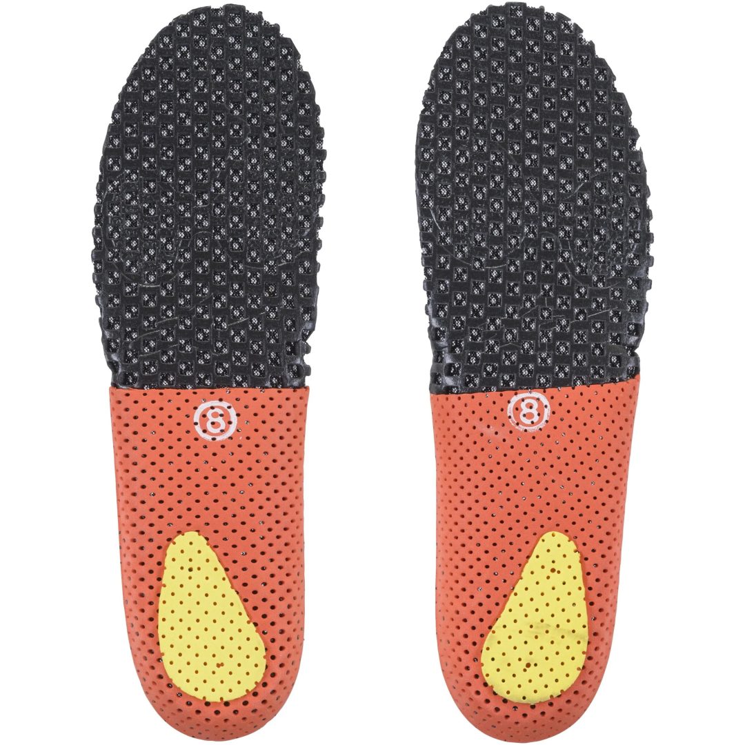 Fodbedsindlæg Sort Orange Gul ALPINESTARS(MX) 40.5