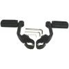 Fodhviler Highway Pegs Med Monteringsarme Sort Mat Pulverlakeret RIVCO PRODUCTS Fodhviler – miniature 2