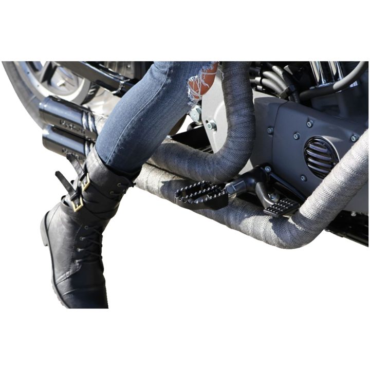 Fodpindesæt Dame MX Sort Krom BURLY BRAND – billede 3