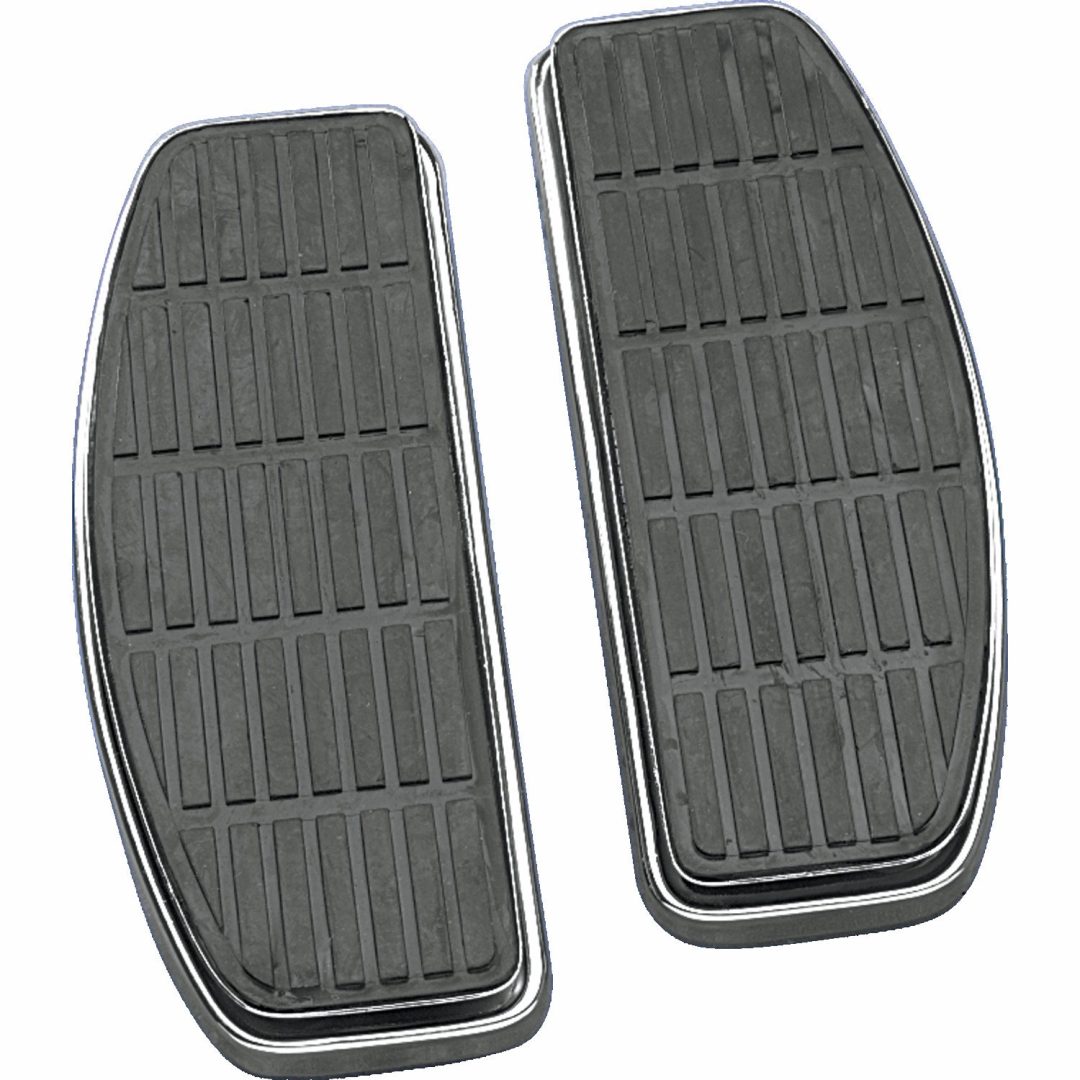Fodplader OEM Replacement Sort Krom DRAG SPECIALTIES FLOORBOARDS 80-12FLT FLHT
