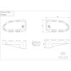 Fodstøtte Kit Stål Sort GILLES TOOLING – miniature 3