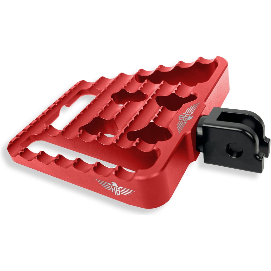 Fodstøtte Mini-floorboard Rød HEINZ BIKES – billede 3