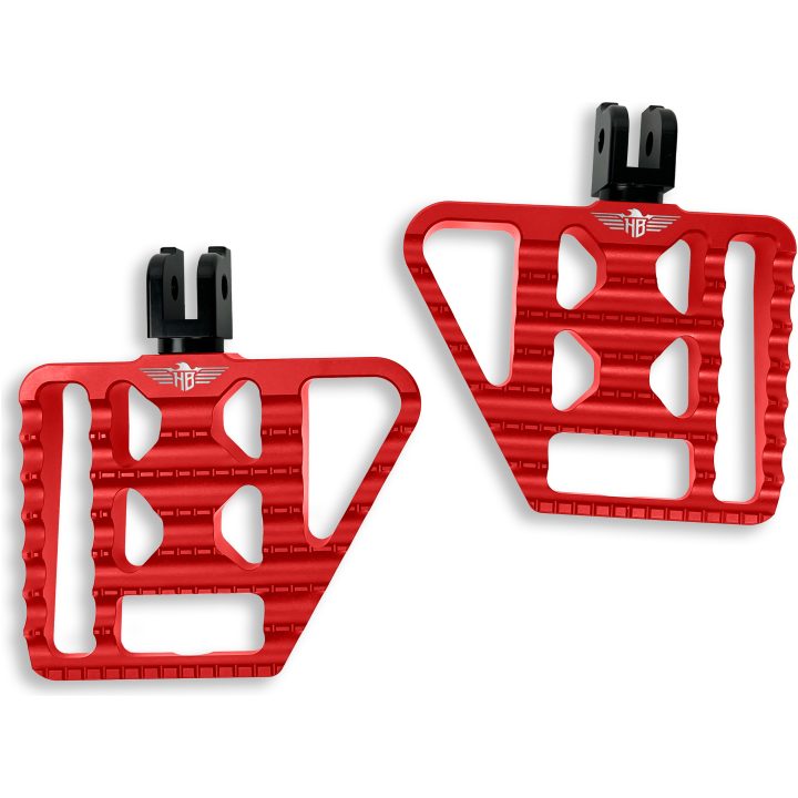 Fodstøtte Mini-floorboard Rød HEINZ BIKES – billede 4