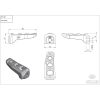 Fodstøtte Uf20 Sort GILLES TOOLING – miniature 1