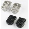 Fodstøttekit ION Rustfrit Stål Sølv Sort SW-MOTECH – miniature 3