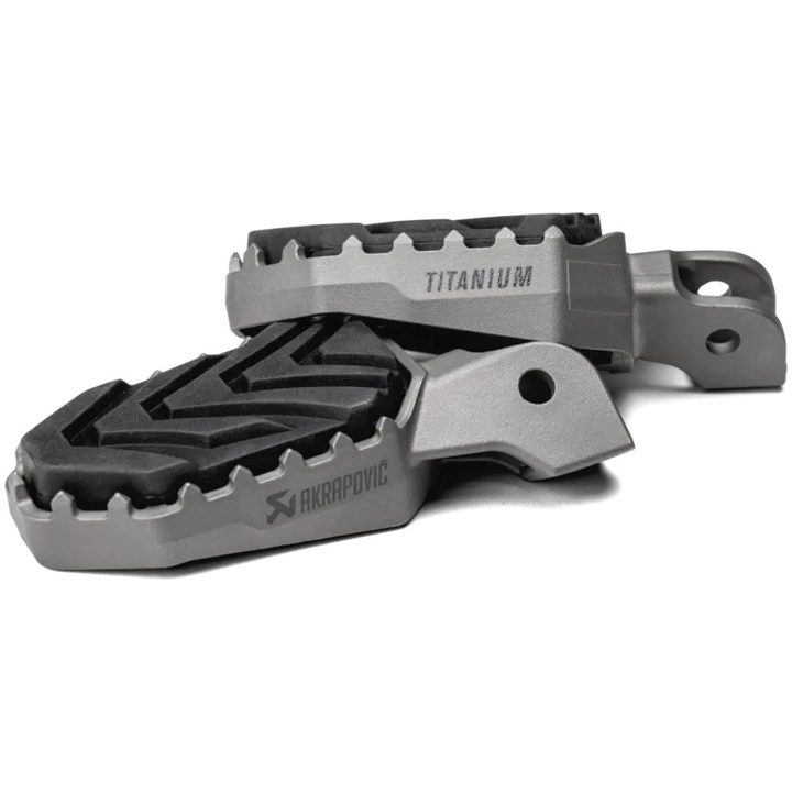 Fodstøtter Adventure Titanium AKRAPOVIC – billede 3