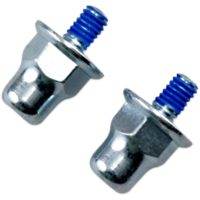Fodstøtter Blå/sølv DRAG SPECIALTIES