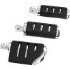 Fodstøtter TRIDENT Krom KURYAKYN 11,5 cm x 32 cm Small For TAPERED adapters – miniature 2