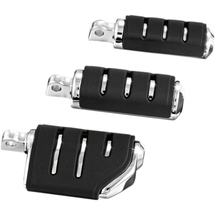 Fodstøtter TRIDENT Krom KURYAKYN 11,5 cm x 32 cm Small For TAPERED adapters – billede 2