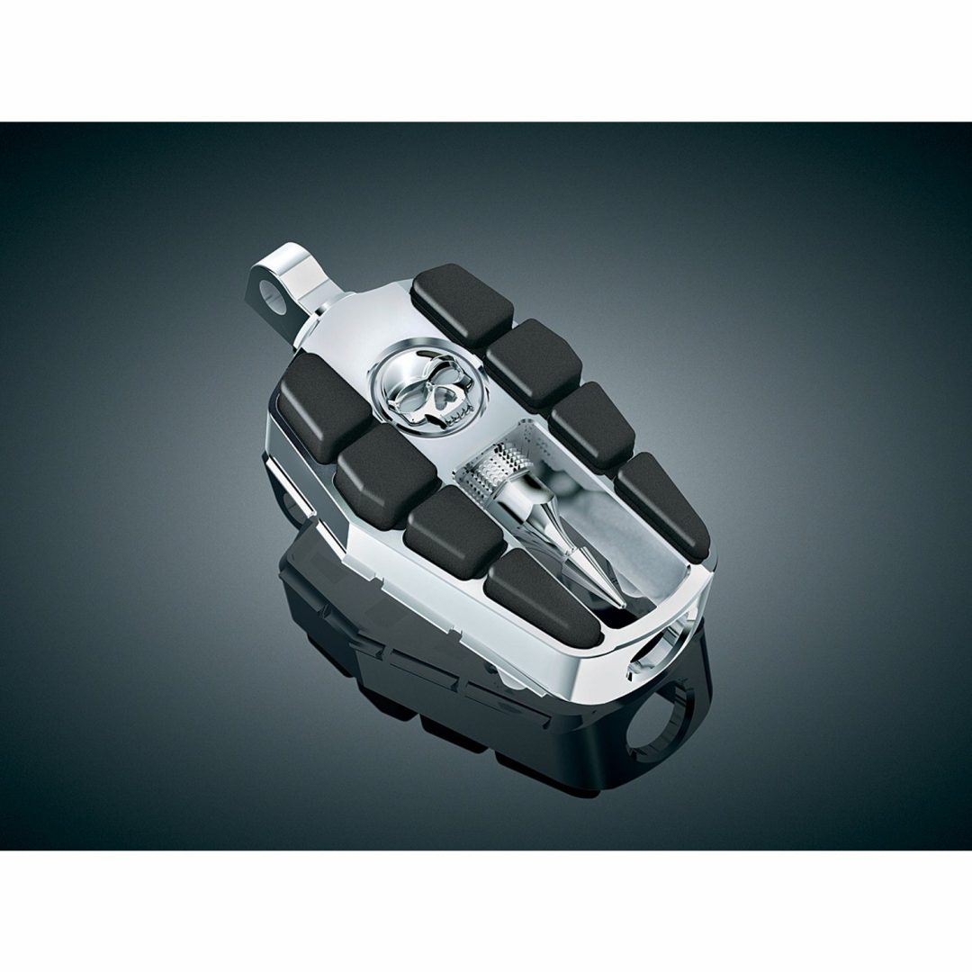 Fodstøtter Zomie Sort KURYAKYN For TAPERED Adaptere