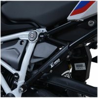 Footrest Blanking Plate Black BMW R&G Racing