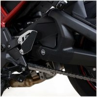 Footrest Hangers/Swingarm Boot Guard Set (3 Pieces) Black Kawasaki ZH2 R&G Racing