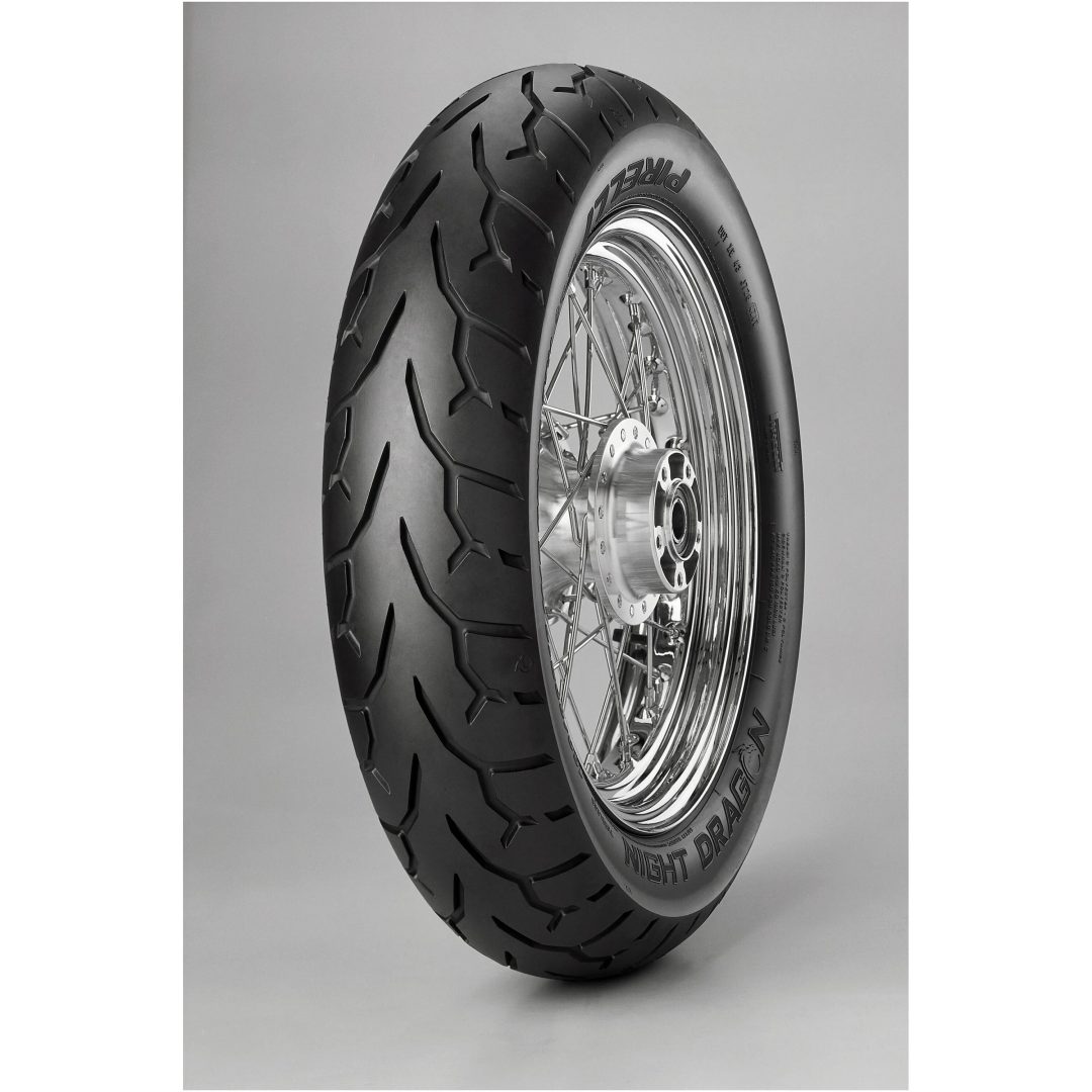 Fordæk Night Dragon Custom Slangeløs Bias PIRELLI 110/90-19