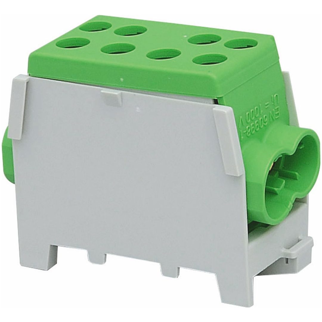 Fordelingsblok, AL/CU, Grøn, 2x25+2x16 mm² MALMBERGS
