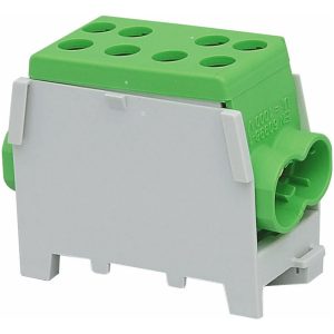 Fordelingsblok, AL/CU, Grøn, 2x25+2x16 mm² MALMBERGS