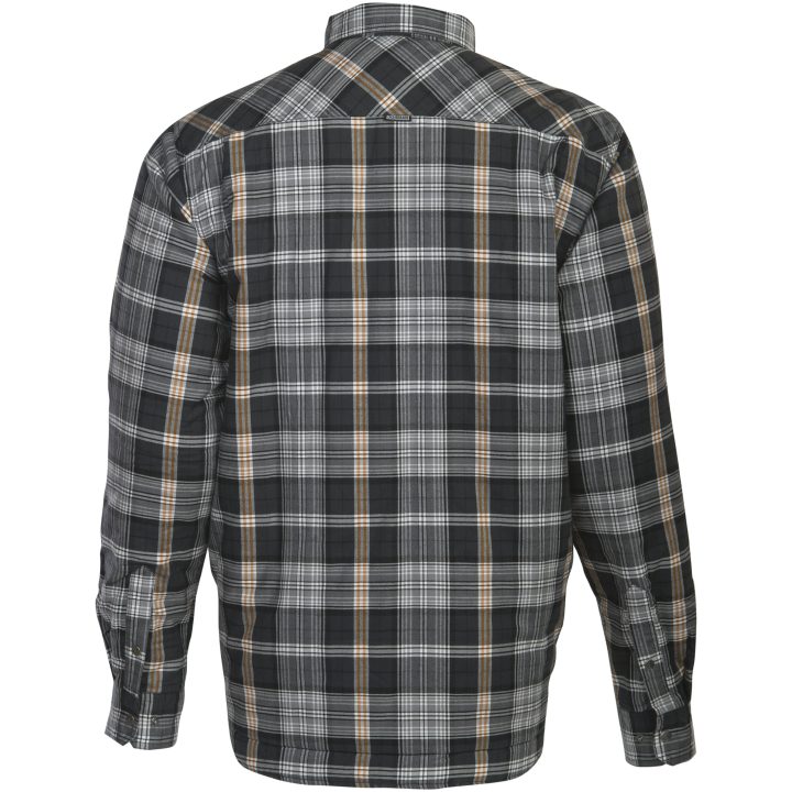 Foret flannelskjorte 5157 Functional Mørkegrå/Orange Jobman XXXL – billede 3
