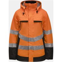 Foret Jakke Hi-Vis 1383 Practical Orange/Sort Jobman