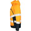 Foret Jakke Hi-Vis 1383 Practical Orange/Sort Jobman XXXL – miniature 2