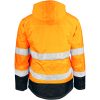 Foret Jakke Hi-Vis 1383 Practical Orange/Sort Jobman XXXL – miniature 3