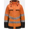 Foret Jakke Hi-Vis 1383 Practical Orange/Sort Jobman XXXL – miniature 1