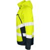 Foret jakke med høj synlighed 1383 Practical Gul/sort Jobman XXXL – miniature 2