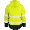Foret jakke med høj synlighed 1383 Practical Gul/sort Jobman XXXL – miniature 3