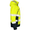 Foret jakke med høj synlighed 1383 Practical Gul/sort Jobman XXXL – miniature 4