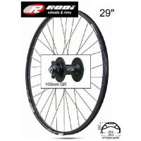 Forhjul BlackRock23 Sort RODI