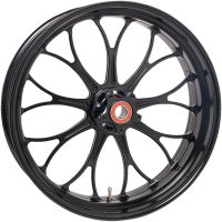 Forhjul Revolution Sort Blank Maskinbearbejdet Aluminium PERFORMANCE MACHINE