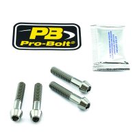 Forhjulsakselbolt Titanium PRO BOLT