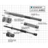 Forhjulsophæng Axeo Sort LEGEND SUSPENSION – miniature 4