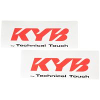 Fork Sticker Set Red - Technical Touch KAYABA