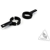 Forks Tubes Light Mount ⌀39-49mm Black Denali
