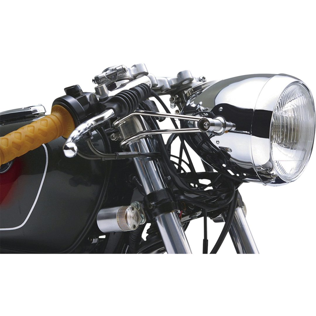 Forlygte Vintage Chrome Klar/Krom DAYTONA Forlygte – billede 2