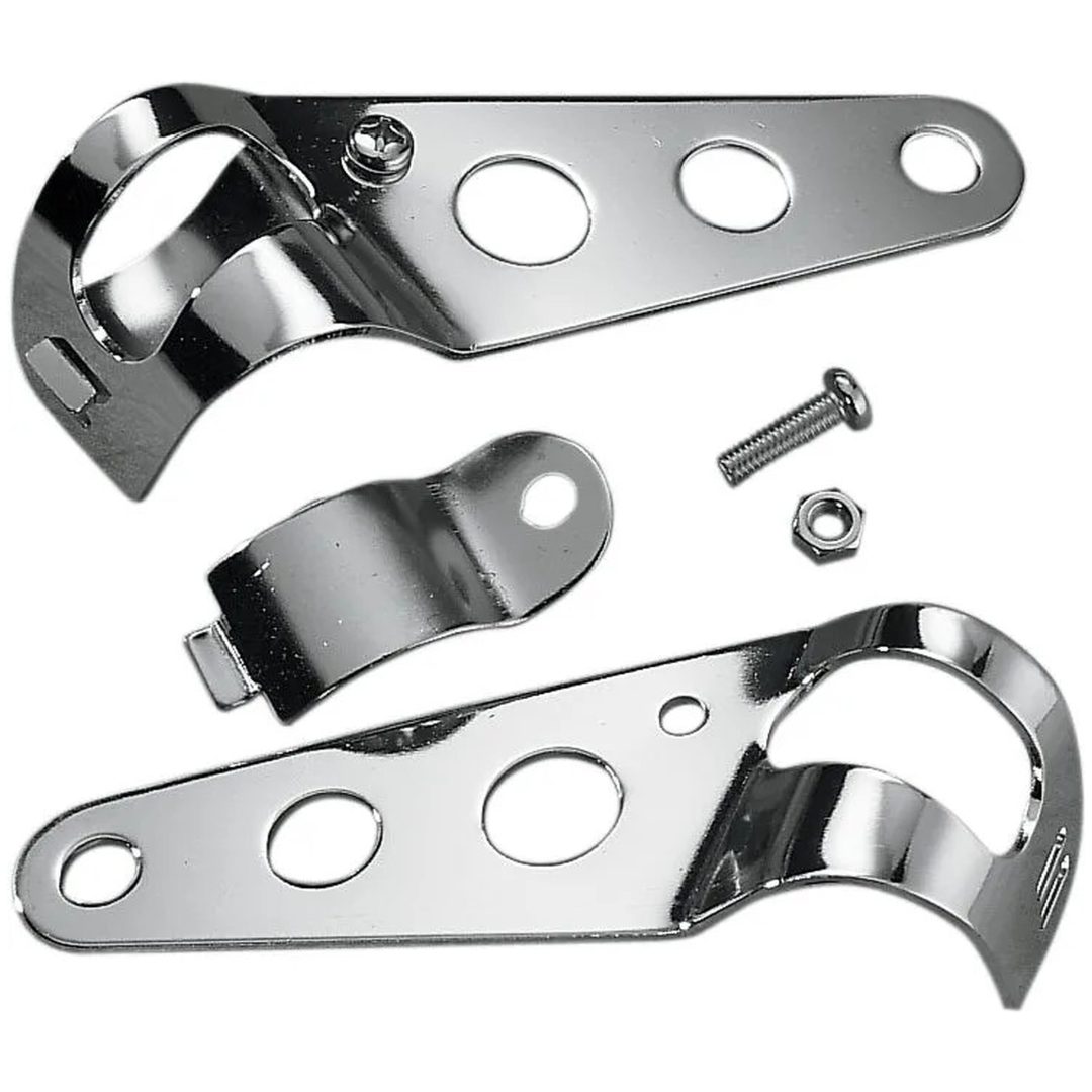 Forlygteholder Sidemonteret Krom DRAG SPECIALTIES 5 1/2 SIDE MNT HDLITE BKT – billede 2